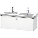 Тумба белый матовый 117 см Duravit Brioso BR404801818