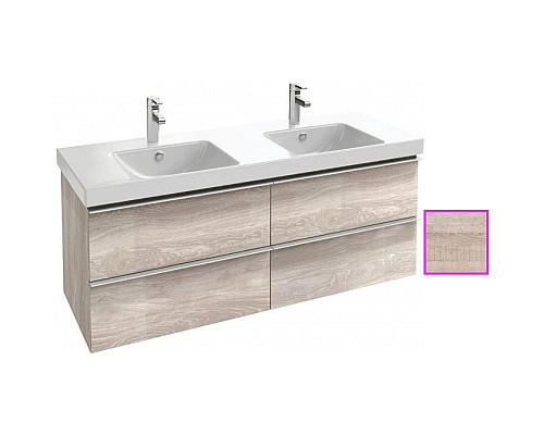 Приобрести Тумба серый дуб 137 см Jacob Delafon Odeon Up EB997-E71 в магазине сантехники Santeh-Crystal.ru