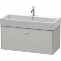 Тумба бетонно-серый матовый 98,4 см Duravit Brioso BR405600707