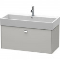 Тумба бетонно-серый матовый 98,4 см Duravit Brioso BR405601007