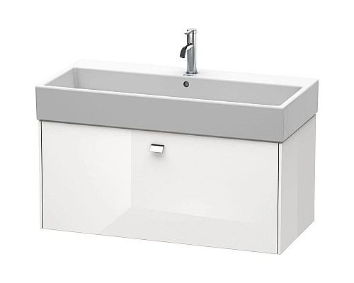Купить Тумба белый глянец 98,4 см Duravit Brioso BR405601022 в магазине сантехники Santeh-Crystal.ru