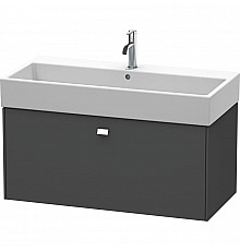 Тумба графит матовый 98,4 см Duravit Brioso BR405601049