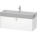 Тумба белый матовый 118,4 см Duravit Brioso BR405701018