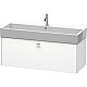 Купить Тумба белый матовый 118,4 см Duravit Brioso BR405701018 в магазине сантехники Santeh-Crystal.ru
