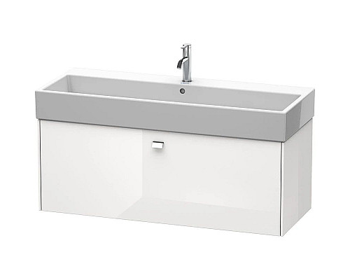 Заказать Тумба белый глянец 118,4 см Duravit Brioso BR405701022 в магазине сантехники Santeh-Crystal.ru