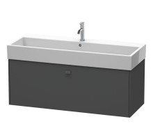 Тумба графит матовый 118,4 см Duravit Brioso BR405704949