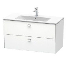 Тумба белый матовый 102 см Duravit Brioso BR410301018