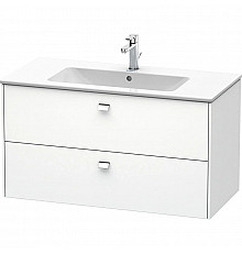 Тумба белый матовый 102 см Duravit Brioso BR410301018