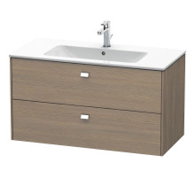 Тумба серый дуб 102 см Duravit Brioso BR410301035