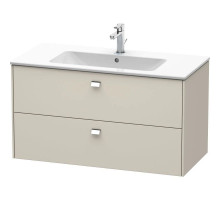 Тумба тауп матовый 102 см Duravit Brioso BR410301091