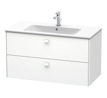 Тумба белый матовый 102 см Duravit Brioso BR410301818