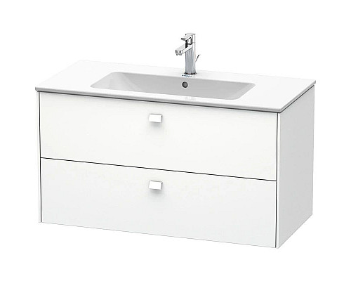 Купить Тумба белый матовый 102 см Duravit Brioso BR410301818 в магазине сантехники Santeh-Crystal.ru