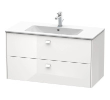 Тумба белый глянец 102 см Duravit Brioso BR410302222