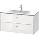 Купить Тумба белый глянец 102 см Duravit Brioso BR410302222 в магазине сантехники Santeh-Crystal.ru