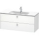 Заказать Тумба белый матовый 122 см Duravit Brioso BR410401018 в магазине сантехники Santeh-Crystal.ru