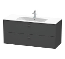 Тумба графит матовый 122 см Duravit Brioso BR410404949