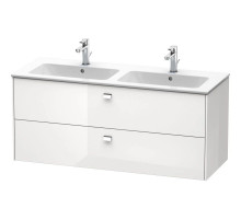 Тумба белый глянец 129 см Duravit Brioso BR410501022