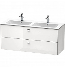 Тумба белый глянец 129 см Duravit Brioso BR410501022