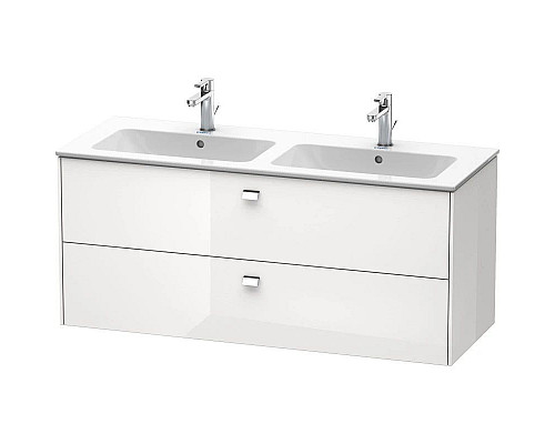 Купить Тумба белый глянец 129 см Duravit Brioso BR410501022 в магазине сантехники Santeh-Crystal.ru