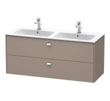 Тумба базальт матовый 129 см Duravit Brioso BR410501043