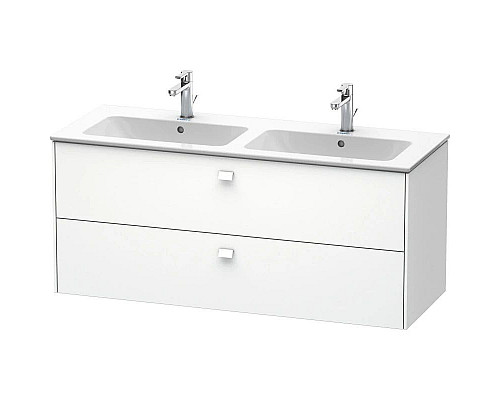 Приобрести Тумба белый матовый 129 см Duravit Brioso BR410501818 в магазине сантехники Santeh-Crystal.ru