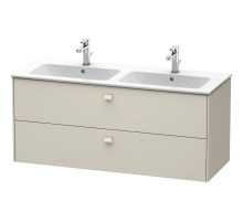 Тумба тауп матовый 129 см Duravit Brioso BR410509191