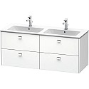 Тумба белый матовый 129 см Duravit Brioso BR410601018