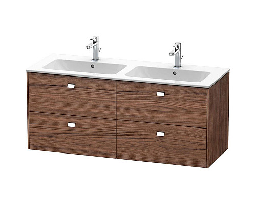 Купить Тумба темный орех 129 см Duravit Brioso BR410601021 в магазине сантехники Santeh-Crystal.ru
