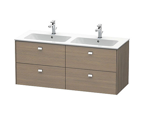 Приобрести Тумба серый дуб 129 см Duravit Brioso BR410601035 в магазине сантехники Santeh-Crystal.ru