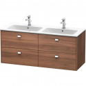 Тумба орех 129 см Duravit Brioso BR410601079