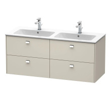 Тумба тауп матовый 129 см Duravit Brioso BR410601091