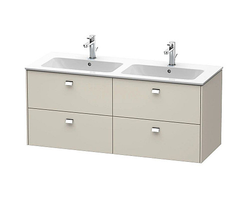 Заказать Тумба тауп матовый 129 см Duravit Brioso BR410601091 в магазине сантехники Santeh-Crystal.ru