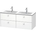 Тумба белый матовый 129 см Duravit Brioso BR410601818