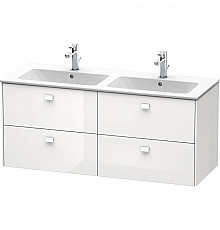 Тумба белый глянец 129 см Duravit Brioso BR410602222