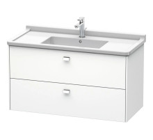 Тумба белый матовый 102 см Duravit Brioso BR414301018