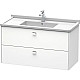 Купить Тумба белый матовый 102 см Duravit Brioso BR414301018 в магазине сантехники Santeh-Crystal.ru