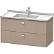 Заказать Тумба лен 102 см Duravit Brioso BR414301075 в магазине сантехники Santeh-Crystal.ru