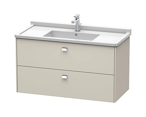 Заказать Тумба тауп матовый 102 см Duravit Brioso BR414301091 в магазине сантехники Santeh-Crystal.ru