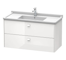 Тумба белый глянец 102 см Duravit Brioso BR414302222