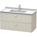 Тумба тауп матовый 102 см Duravit Brioso BR414309191