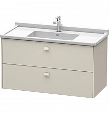 Тумба тауп матовый 102 см Duravit Brioso BR414309191