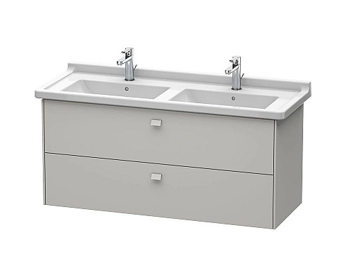 Купить Тумба бетонно-серый матовый 122 см Duravit Brioso BR414400707 в магазине сантехники Santeh-Crystal.ru