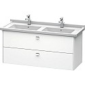 Тумба белый матовый 122 см Duravit Brioso BR414401018