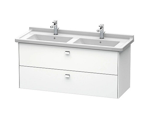 Заказать Тумба белый матовый 122 см Duravit Brioso BR414401018 в магазине сантехники Santeh-Crystal.ru