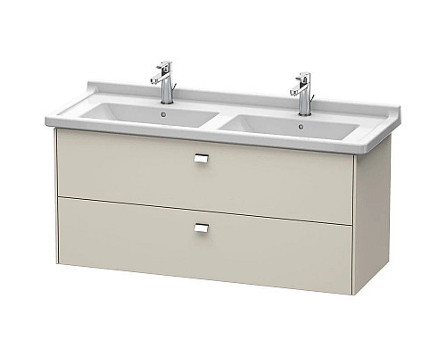Купить Тумба тауп матовый 122 см Duravit Brioso BR414401091 в магазине сантехники Santeh-Crystal.ru