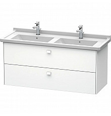 Тумба белый матовый 122 см Duravit Brioso BR414401818