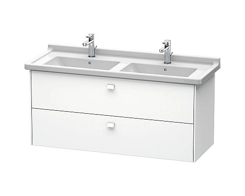 Купить Тумба белый матовый 122 см Duravit Brioso BR414401818 в магазине сантехники Santeh-Crystal.ru