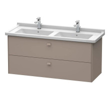 Тумба базальт матовый 122 см Duravit Brioso BR414404343