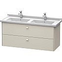 Тумба тауп матовый 122 см Duravit Brioso BR414409191