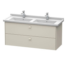 Тумба тауп матовый 122 см Duravit Brioso BR414409191